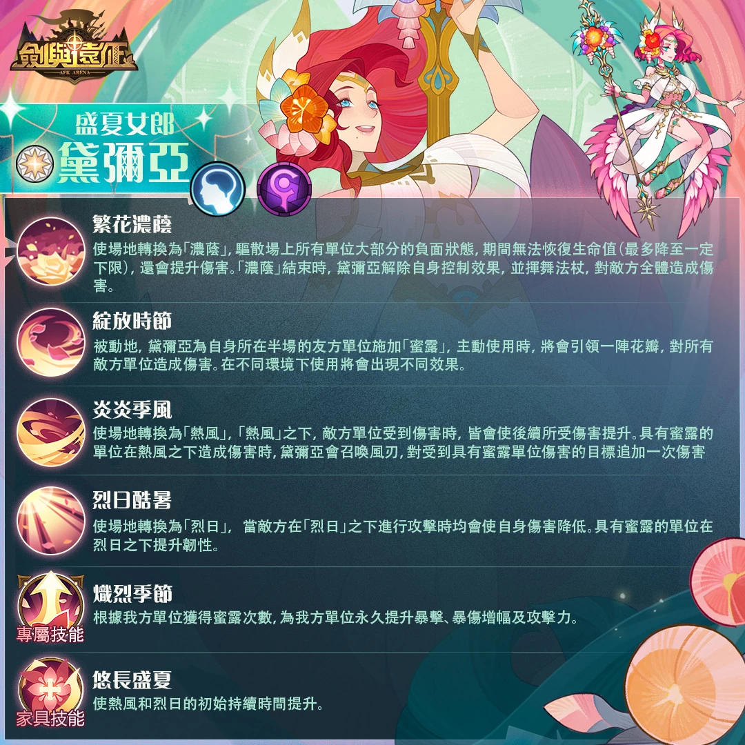 《劍與遠征》盛夏女郎「黛彌亞」絕美登場！並開放全新簽到福利活動