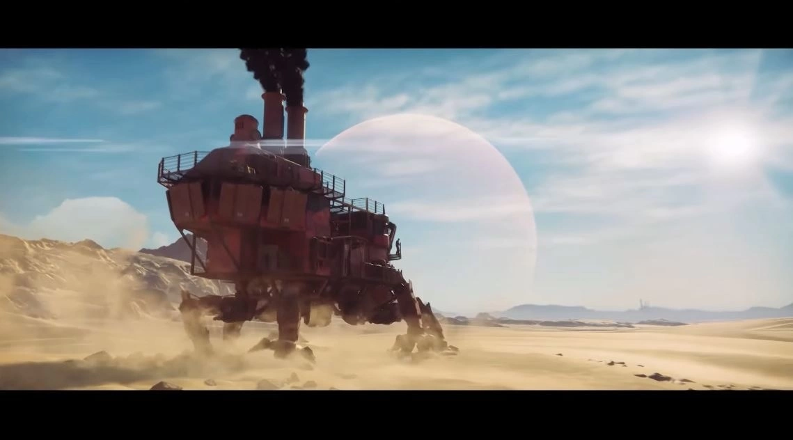 PvPvE 開放世界 FPS《Sand》公開！搭乘巨大步行機器橫越沙漠展開探索