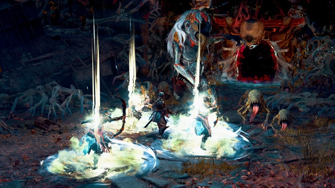 CAPCOM 和式新作《國津神：女神之道》 公佈戰鬥畫面，結合戰略與動作的驅邪除穢玩法