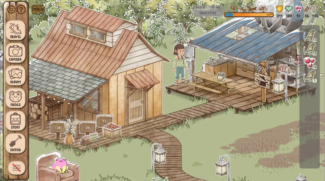 《Kamaeru：A Frog Refuge》休閒模擬新作發表，打造適合青蛙們居住的舒適樂園