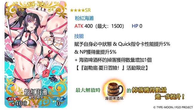 《Fate/Grand Order》繁中版2023泳裝活動6/20登場！全新泳裝從者正式實裝，「夏日冒險」紀念沙雕現身高雄旗津！