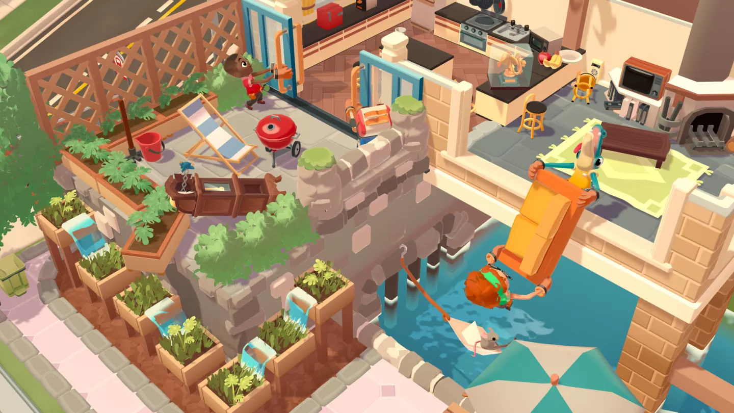 人氣「友盡」遊戲《胡鬧搬家 2》8/15 發售，免費體驗版將於 Steam 新品節推出！