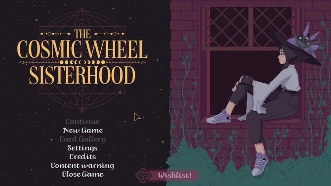 《The Cosmic Wheel Sisterhood 寰宇之輪姊妹情》塔羅牌製作冒險遊戲 DEMO 版公開