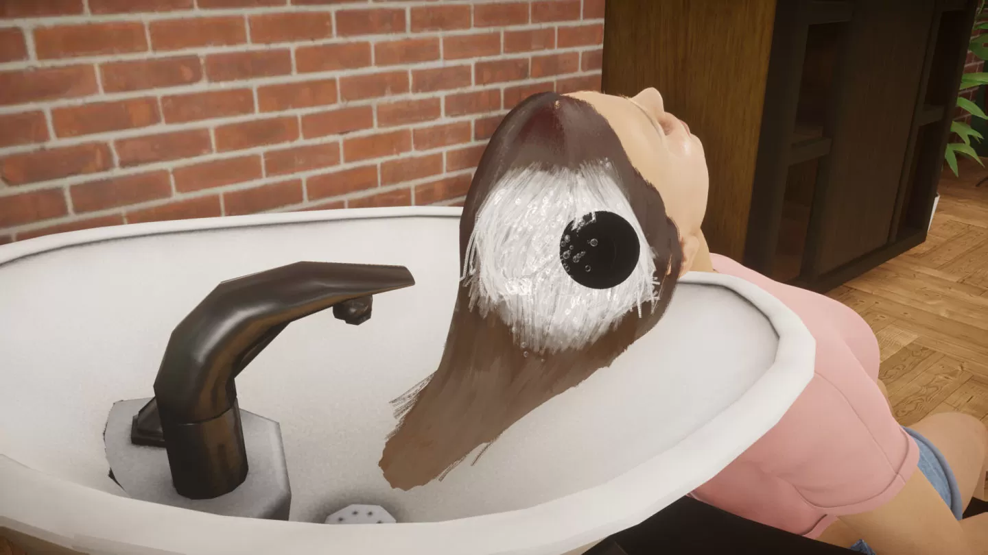 Steam 模擬經營新作《美髮師模擬器》發表，從洗頭到造型染髮全都一手包辦！