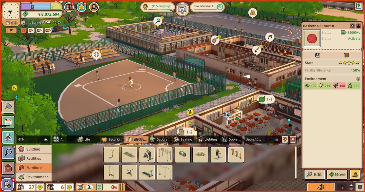<div>校園模擬經營新作《Let's School》發售日公開，Steam DEMO 版同步更新</div>