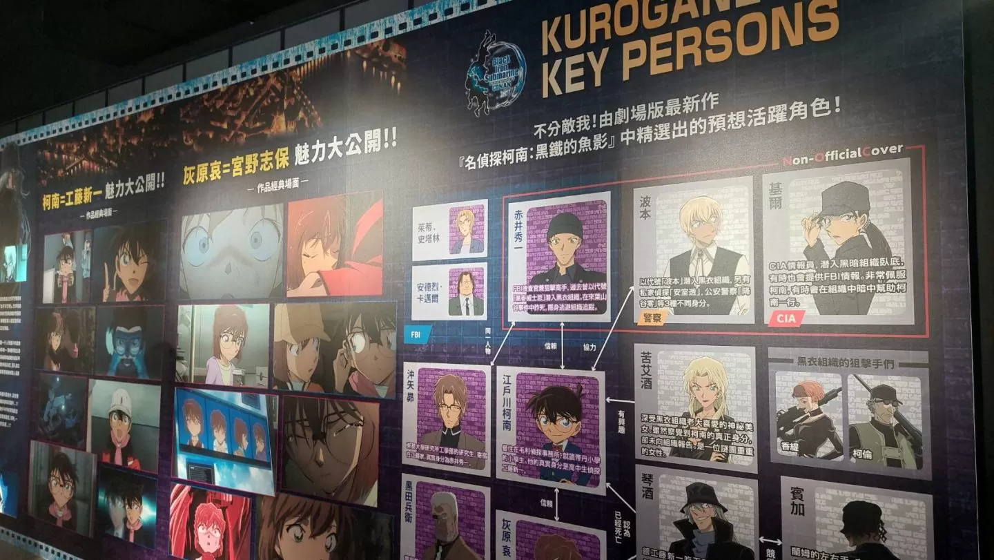 「DETECTIVE CONAN THE MOVIE 展〜銀幕回顧錄〜」精選七部《柯南》電影、透過互動回顧高潮場面！