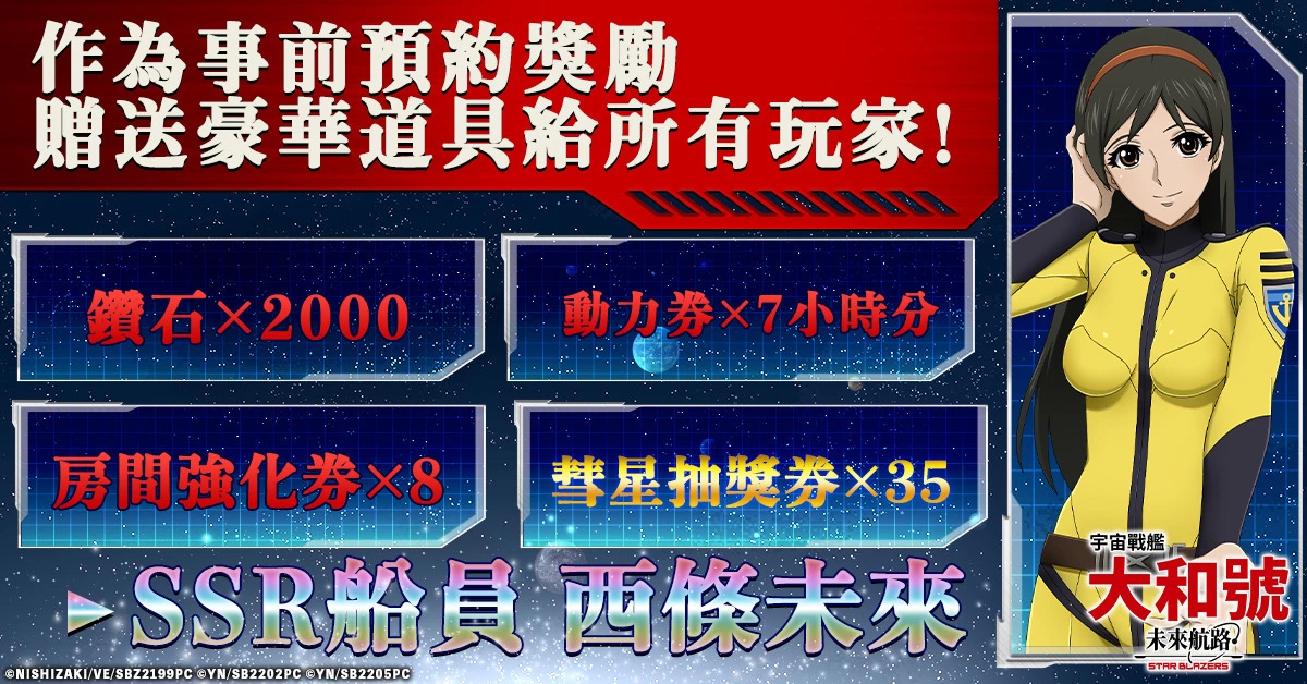 《宇宙戰艦大和號 未來航路》正式上線！