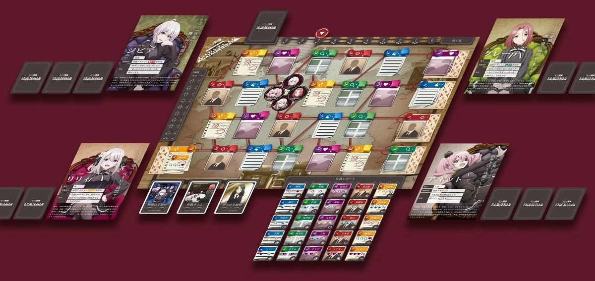 人氣動畫《間諜教室》改編四人協力型實體桌遊《間諜教室桌遊「Dark Leap」》8/31 上市