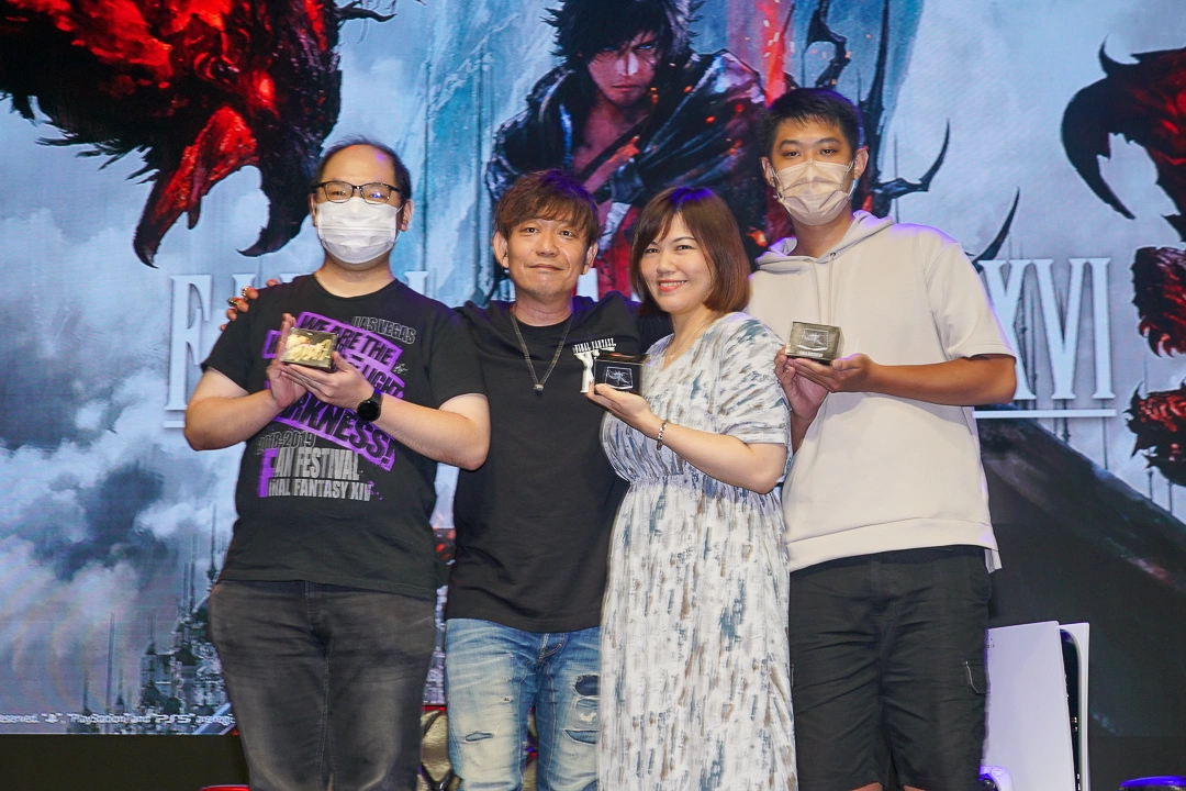 《FF16》上市紀念活動全紀錄：製作人吉田直樹感受粉絲熱情，期望再度來台與玩家相見