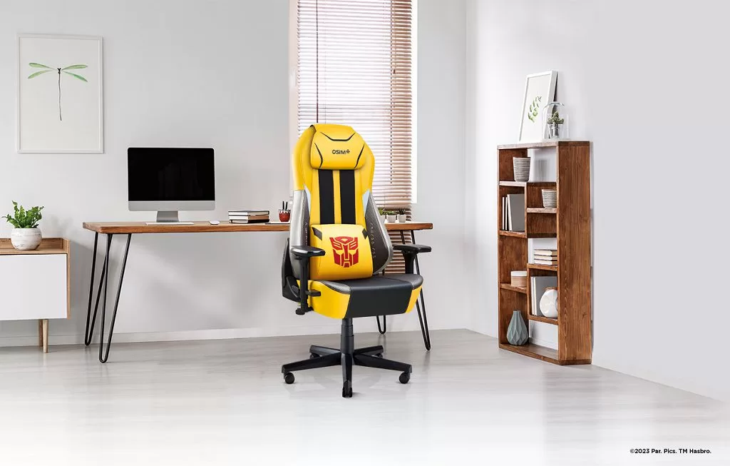 《變形金剛：萬獸崛起》強檔上映　OSIM 推聯名按摩電競椅