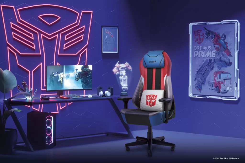 《變形金剛：萬獸崛起》強檔上映　OSIM 推聯名按摩電競椅