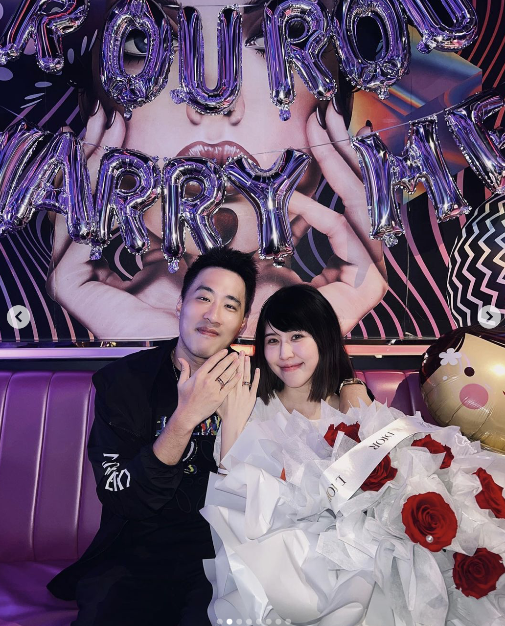 恭喜！余祥銓登記結婚升格人夫