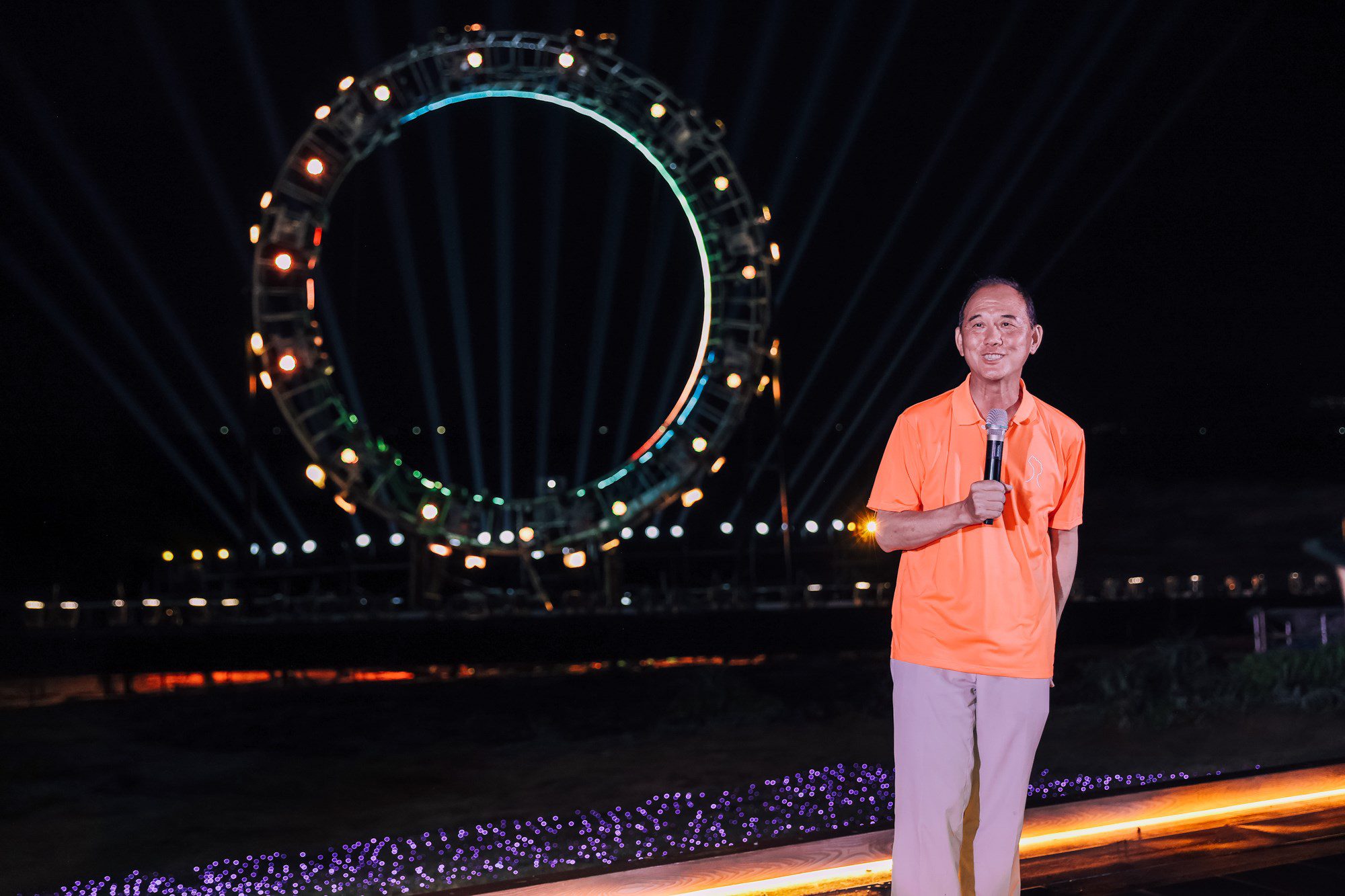 【2023野柳石光 夜訪女王】6月30日璀璨登場 沙灘區首創太陽花噴泉3D水舞燈光秀驚豔全場目光!