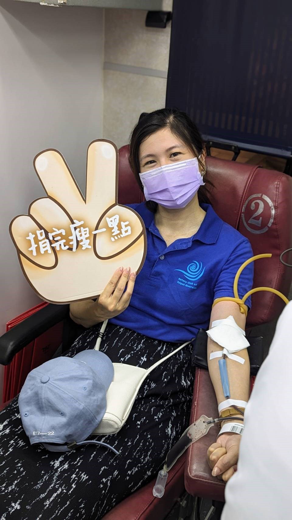 國際扶輪3482地區響應永續環保率先贈捐全台第一綠能電動捐血車