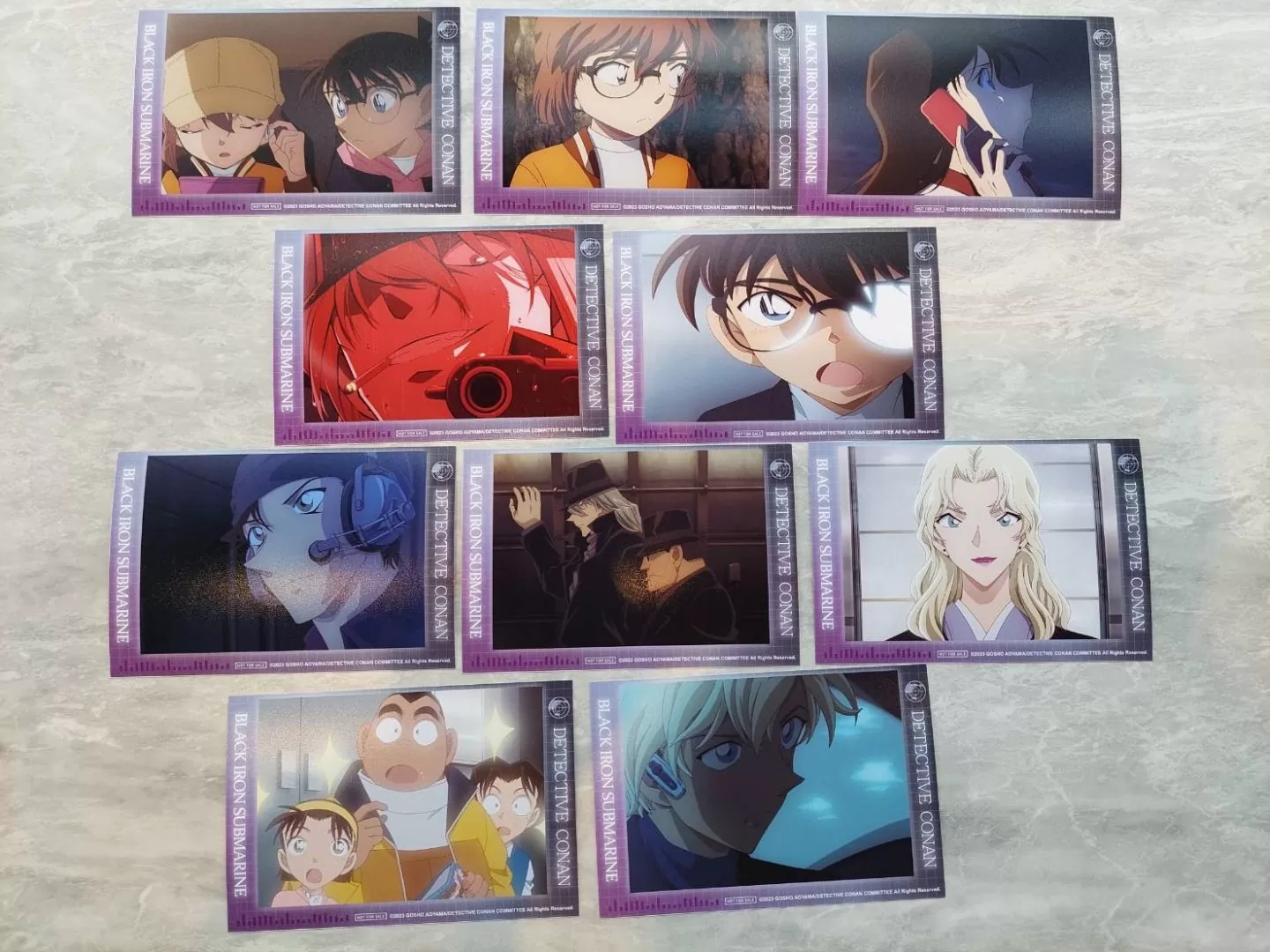 《名偵探柯南：黑鐵的魚影》x MyAnime Café，配對重洗牌、柯哀站出來！黑衣組織居然可以有套餐？