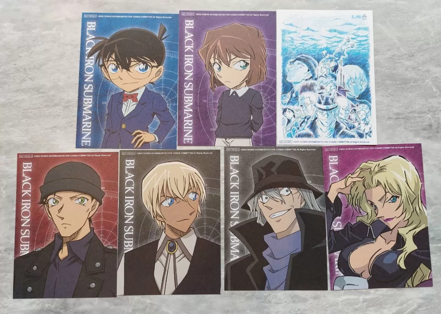 《名偵探柯南：黑鐵的魚影》x MyAnime Café，配對重洗牌、柯哀站出來！黑衣組織居然可以有套餐？
