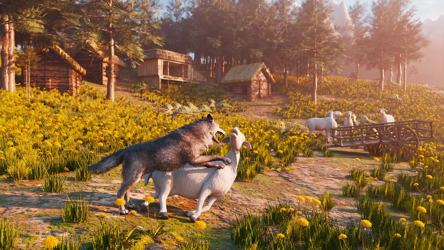 Steam 野狼模擬器《Wolf Simulator》公開，率領自己的狼群成為世界最強