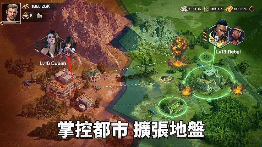 最新黑社會題材SLG手遊《黑道爭霸》雙平台正式上線，邀您一起打造黑金帝國！