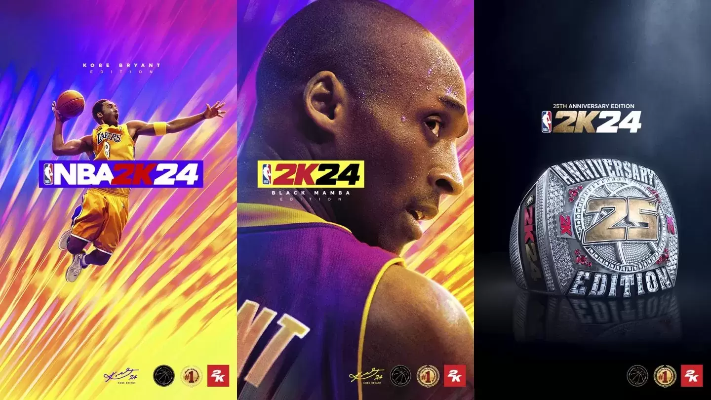 《NBA 2K24》宣佈封面球星 Kobe Bryant，家用主機版首度加入跨平台功能