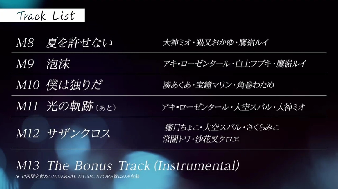 hololive＆環球音樂共同品牌「holo-n」成立，「Blue Journey」首張專輯與演唱會資訊公開