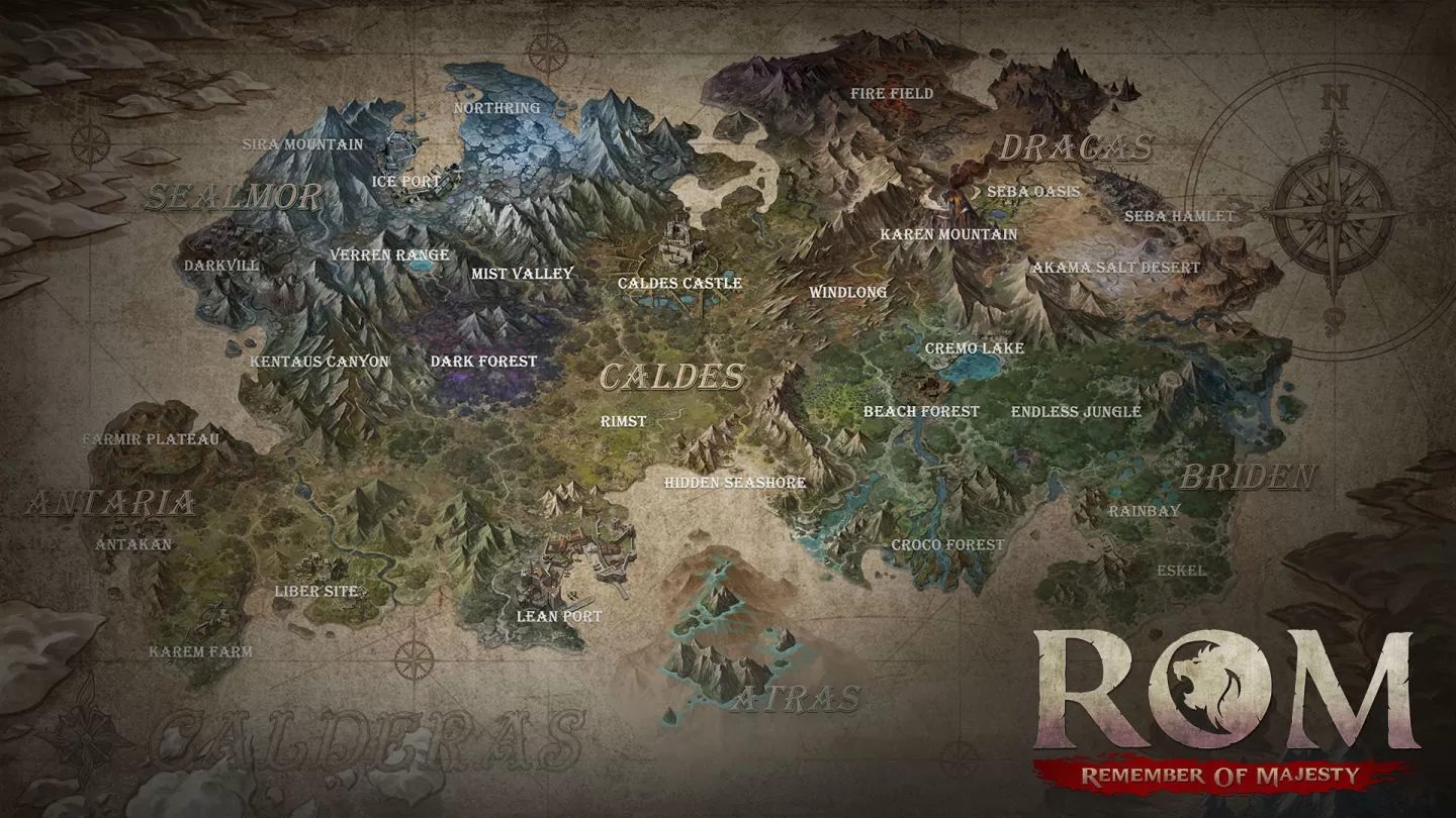 《EOS Red》開發者全新全球戰場硬派 MMORPG《ROM》公開主視覺美術