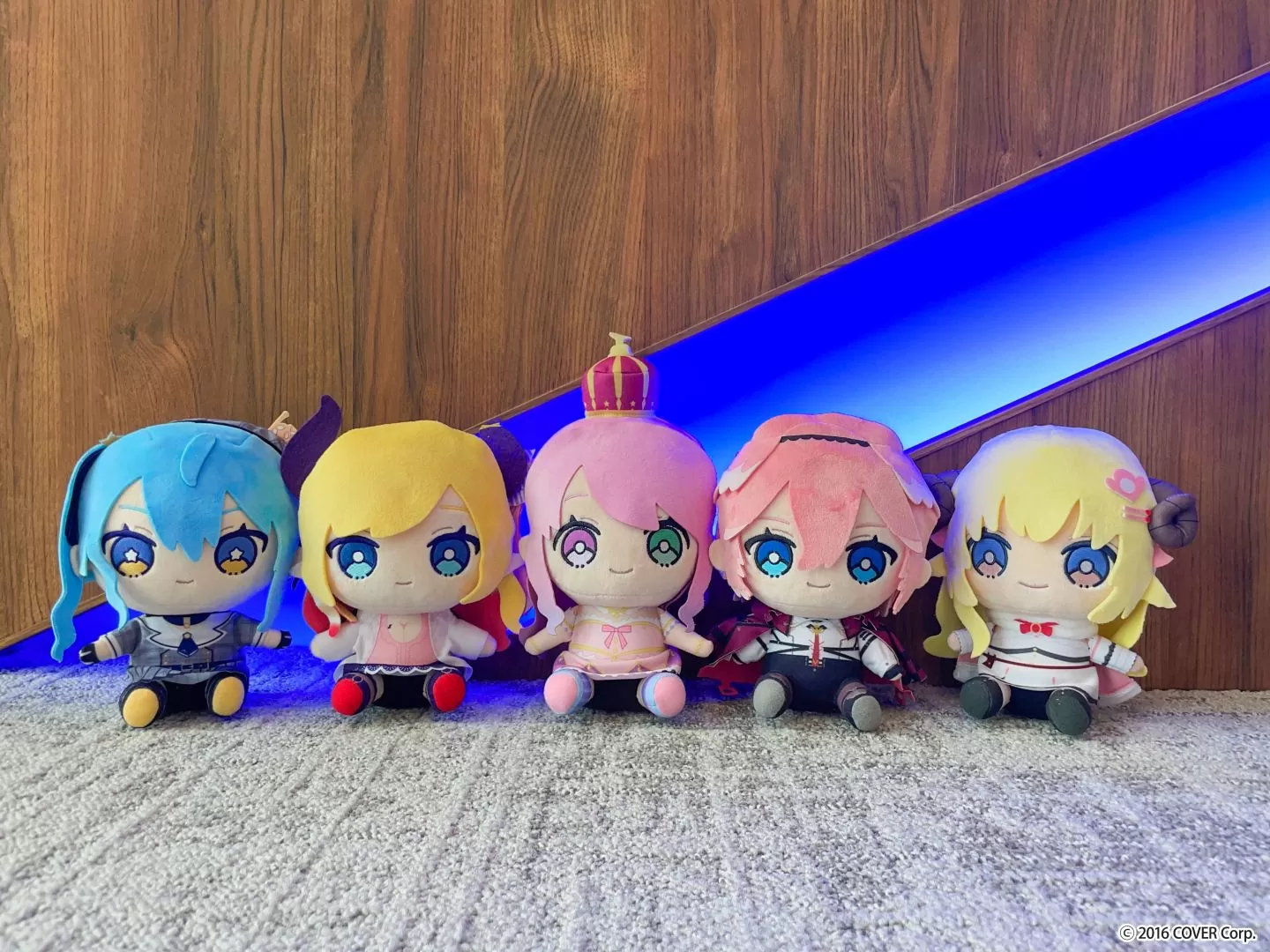 Hololive 官方布偶品牌「hololive friends with u」第六彈商品正式開賣，部分商品同步再販