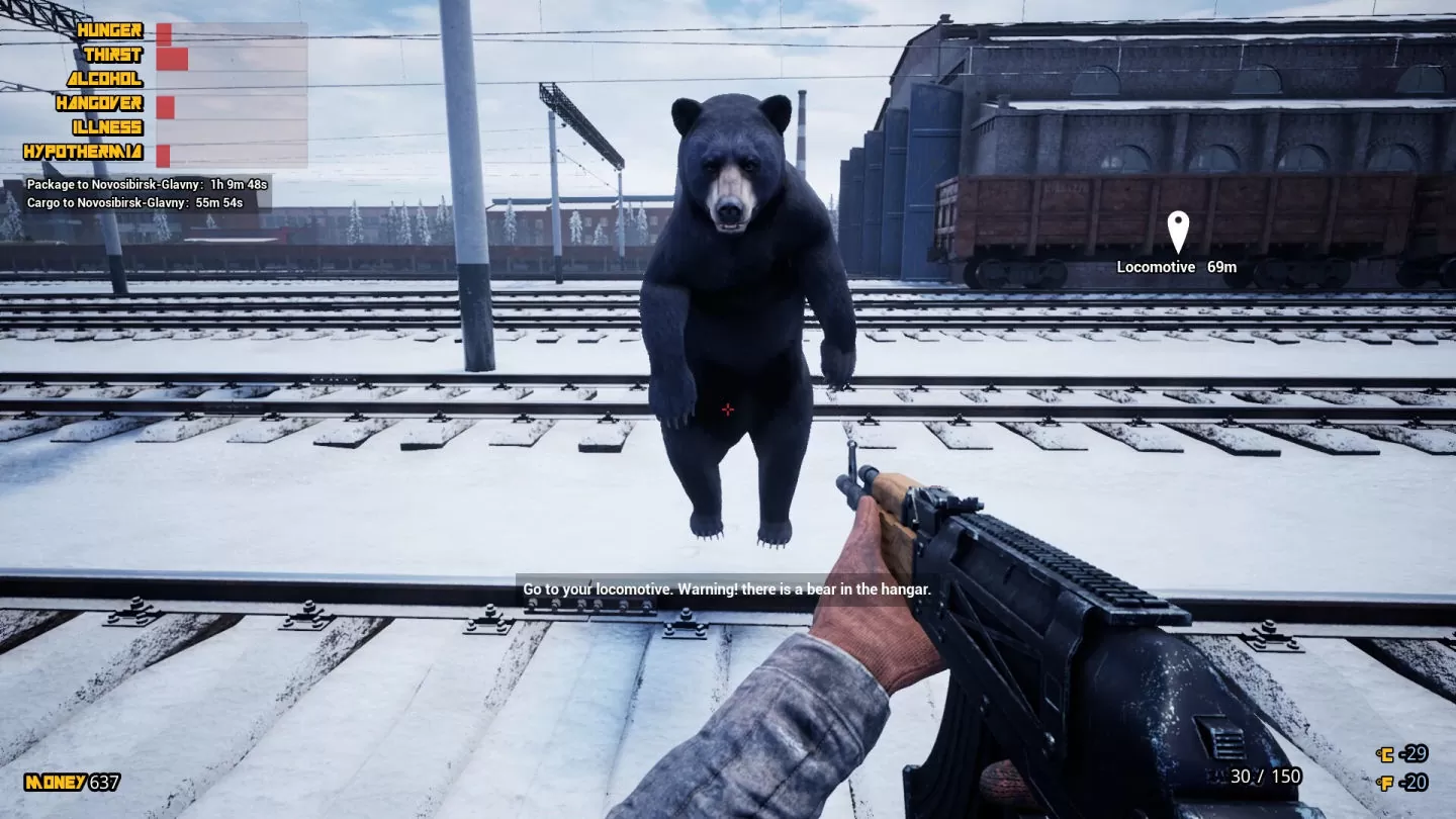 俄羅斯鐵路營運＆生存冒險《Trans-西伯利亞鐵路模擬器》開放 Steam 試玩申請