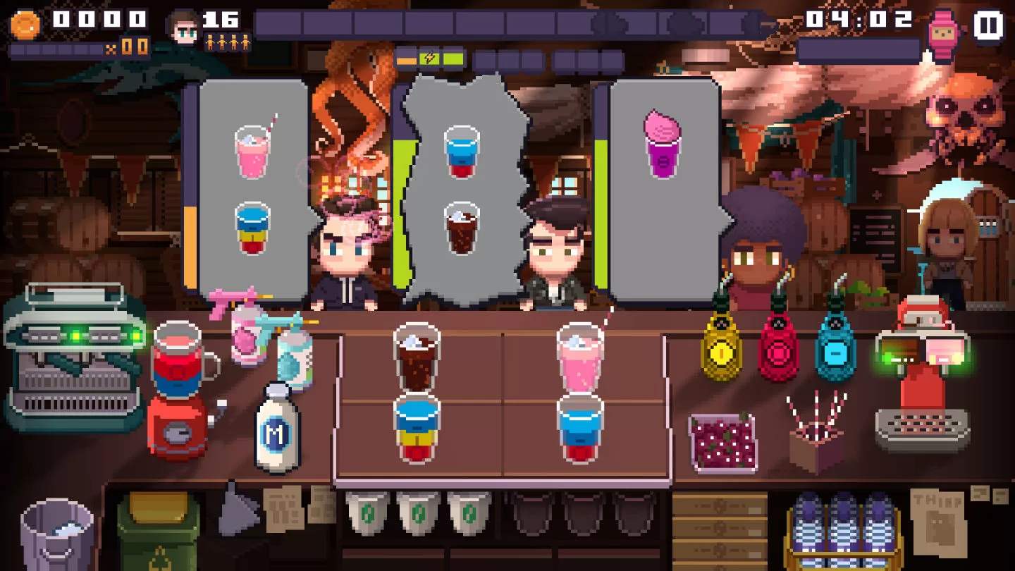 像素風敘事模擬《Pixel Cafe》推出 Xbox 免費體驗版，見證女主角追夢的成長故事