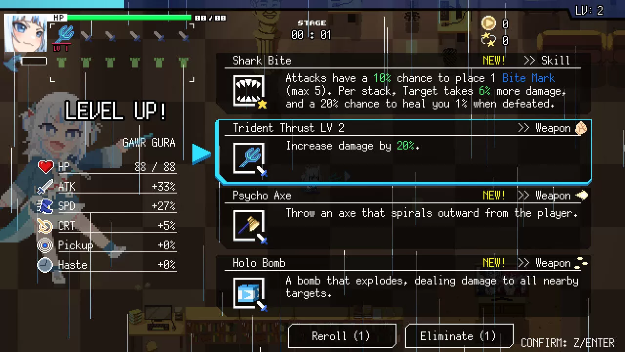 《HoloCure》Steam 版＆最新改版 8/17 同步推出，ID 組 9 名成員正式參戰！