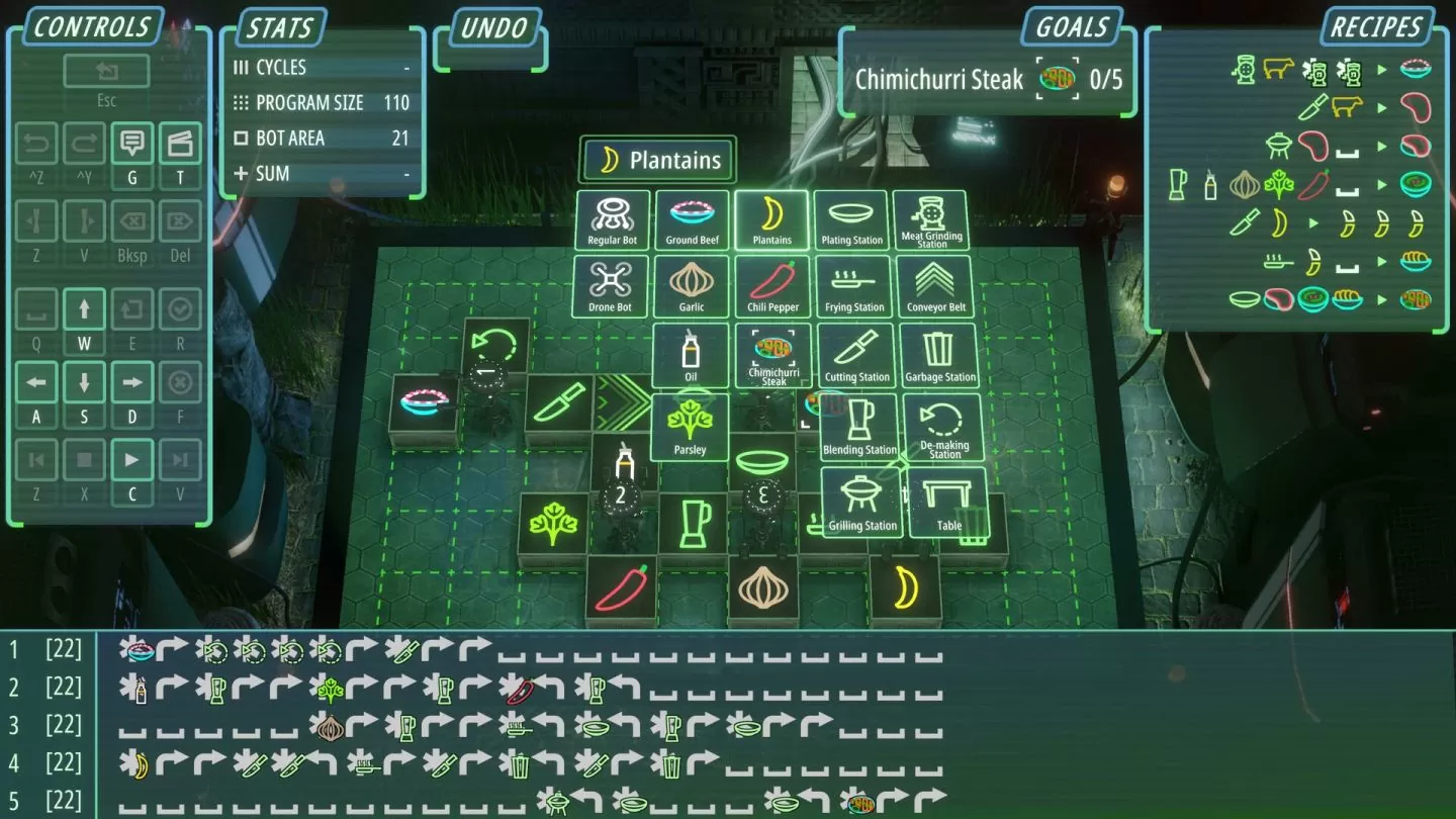 Steam 好評料理自動化遊戲《Neon Noodles》8/3 推出正式版本