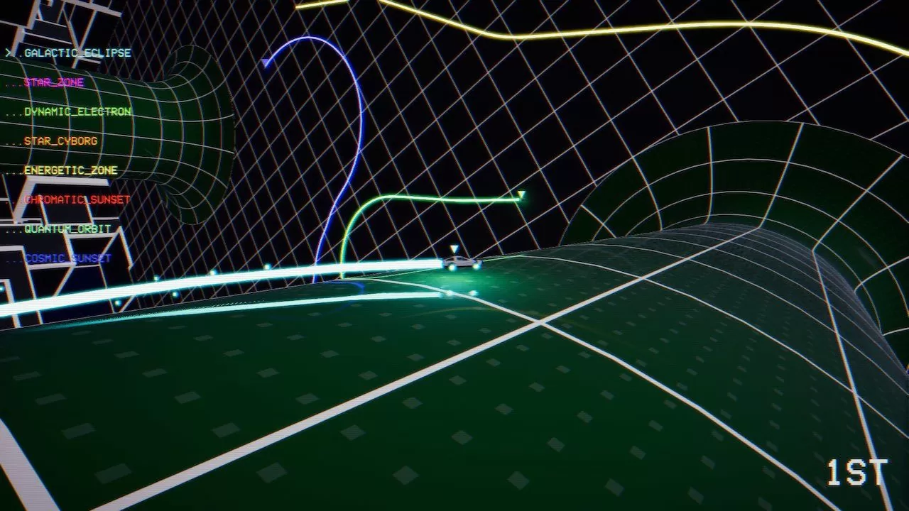 《Outrunner：Neon Nights》年內推出！除了狂飆超車也要小心關卡上的霓虹殘跡