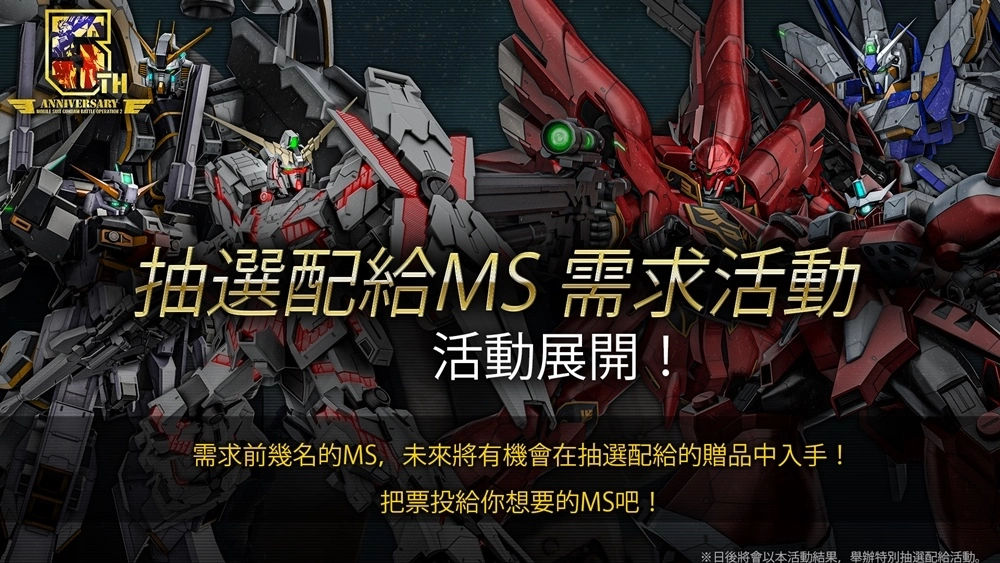 《機動戰士鋼彈 激戰任務2》推出「5週年大感謝祭」新機體「Hi-ν鋼彈」、新BOSS「艾爾美斯」即將登場