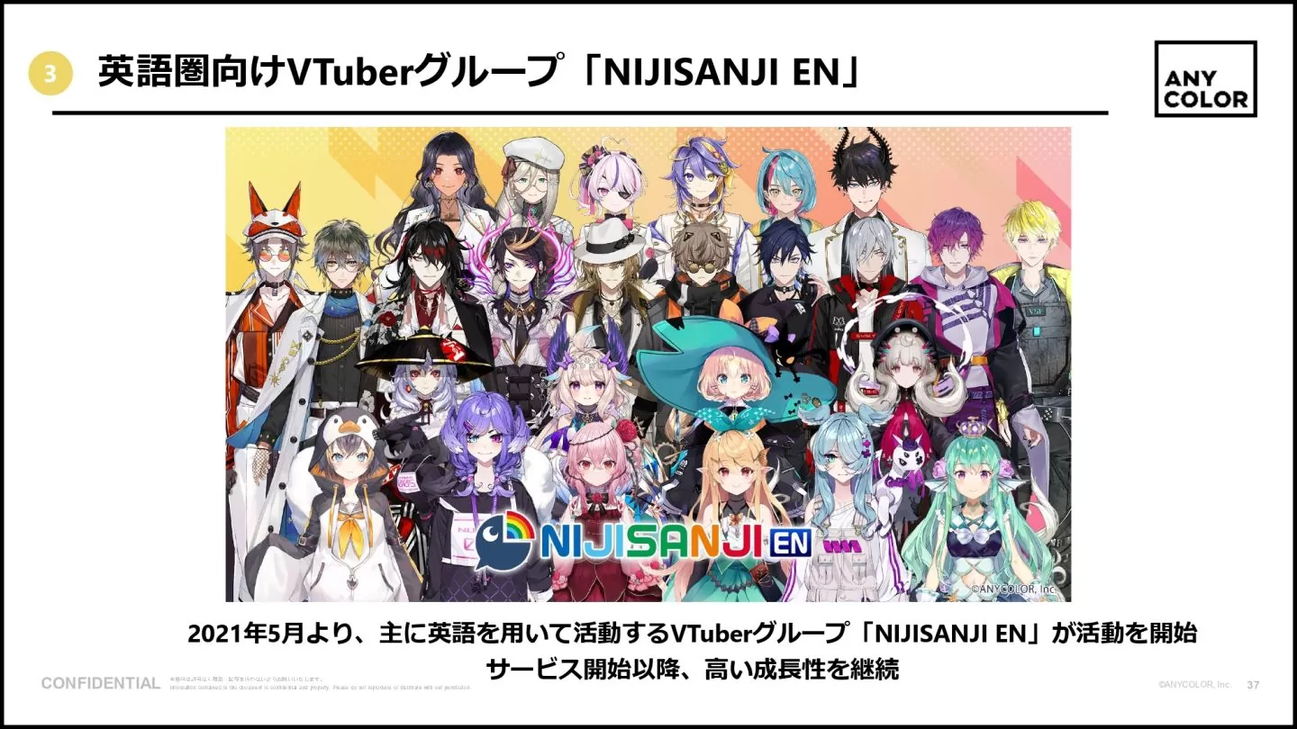 ANYCOLOR 社長回答股東提問，針對彩虹社 Vtuber 畢業事件發表看法
