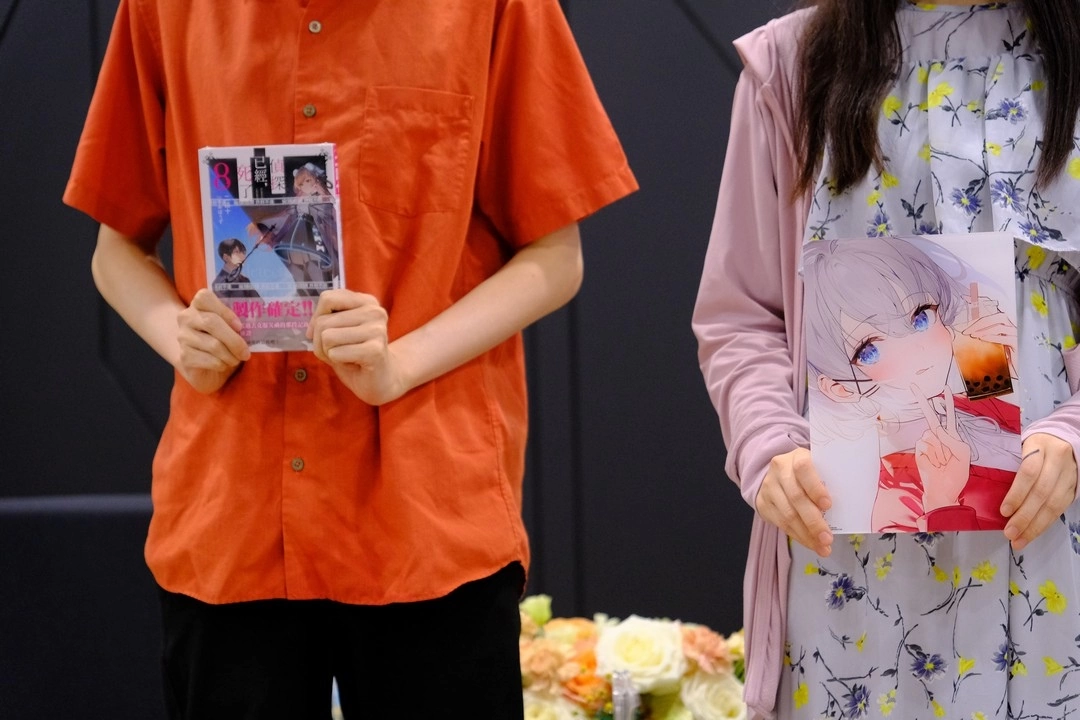 【2023漫博】《偵探已經，死了。》作者二語十、繪師うみぼうず 首度來台，簽名會與粉絲交流大受感動