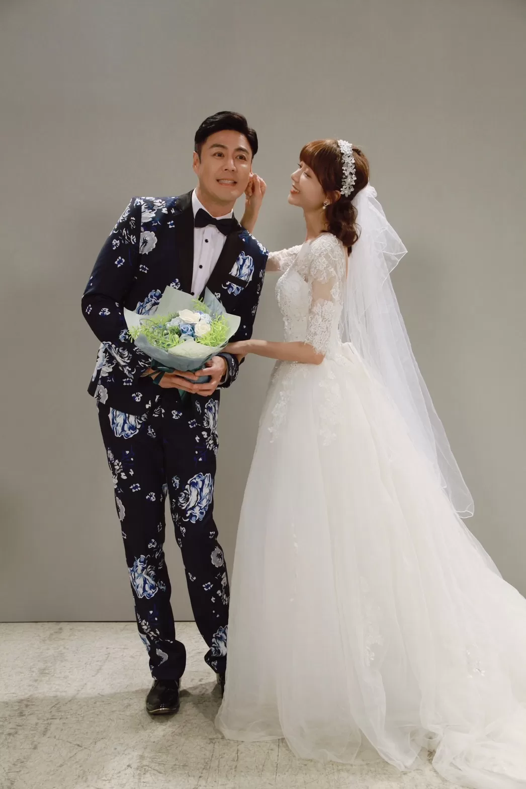 才剛認愛黃豪平　周宇柔披婚紗激動喊：天啊！我要結婚了