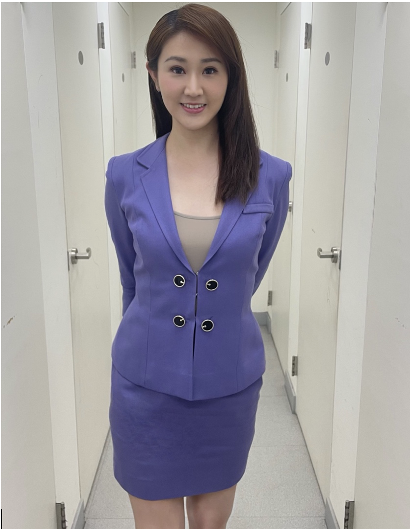 壹電視國際新聞節目主持人陳玠妤　流利英語對談迪士尼總裁