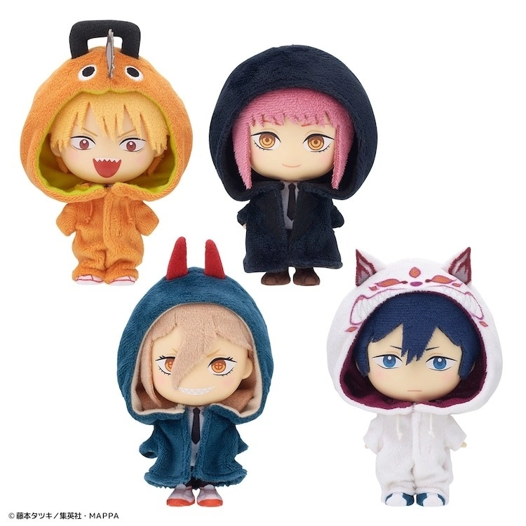 《鏈鋸人》惡魔外套變裝人偶「HOODIEFiGU」一款有兩種玩法，熱烈預購中！