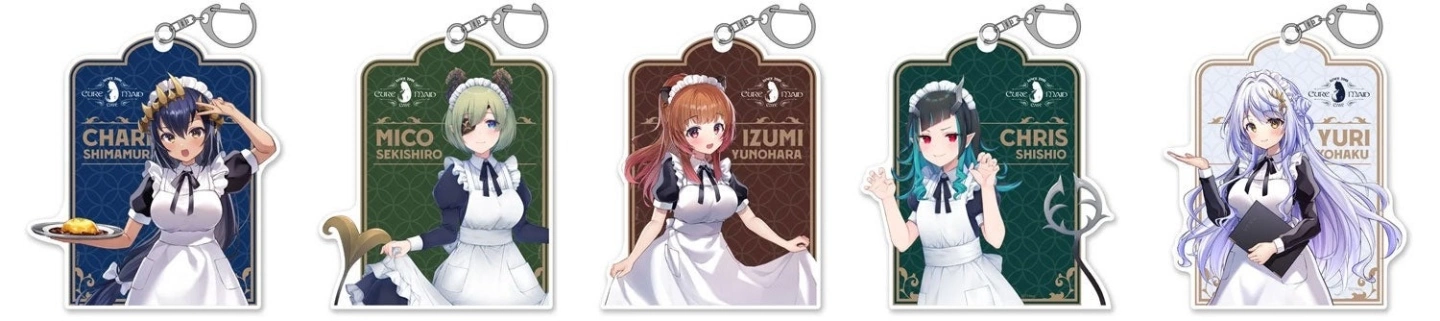 Vtuber 事務所「ななしいんく」首次合作咖啡廳 8/4 開始，主題餐點＆聯名周邊搶先看