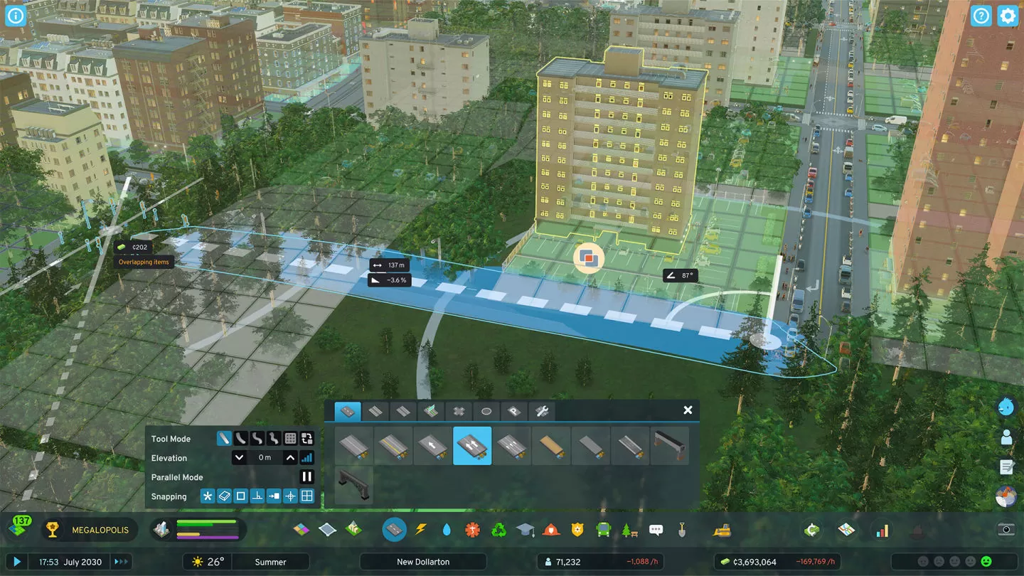 《Cities：Skylines II 大都會：天際2》公開最新開發影片，更大的地圖搭配主題讓你盡情建設