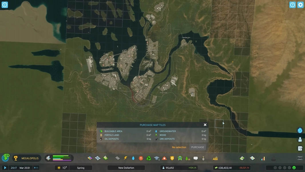 《Cities：Skylines II 大都會：天際2》公開最新開發影片，更大的地圖搭配主題讓你盡情建設