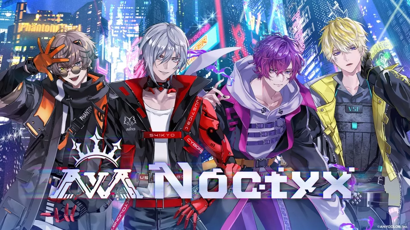 NIJISANJI EN 男團「Noctyx」x 貓咪主題「Noctyx with Cat」系列周邊 8/9 開賣