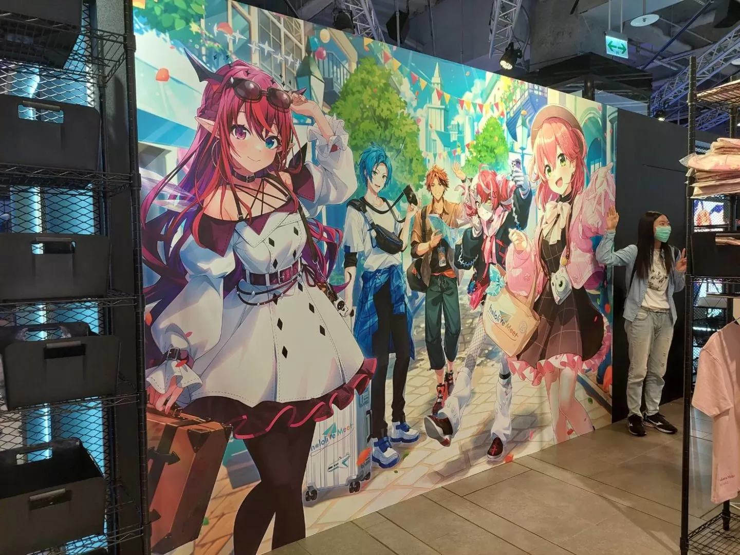 「hololive Meet x TAIPEI POP UP STORE」現場直擊，粉絲風雨無阻都要來見心愛的偶像