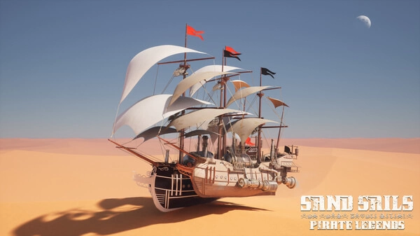 《Sand Sails：Pirate Legends》海賊動作冒險發表！探索廣大沙海尋找未知寶藏
