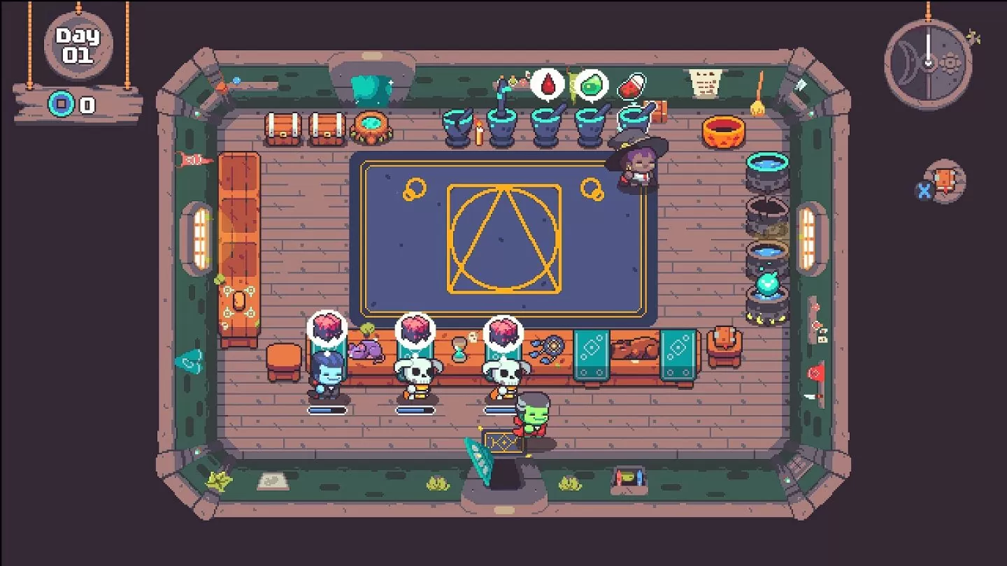 魔法生物製作模擬《Tiny Witch》發售日公開，用鍊金術製作迷宮需要的守衛怪物吧！