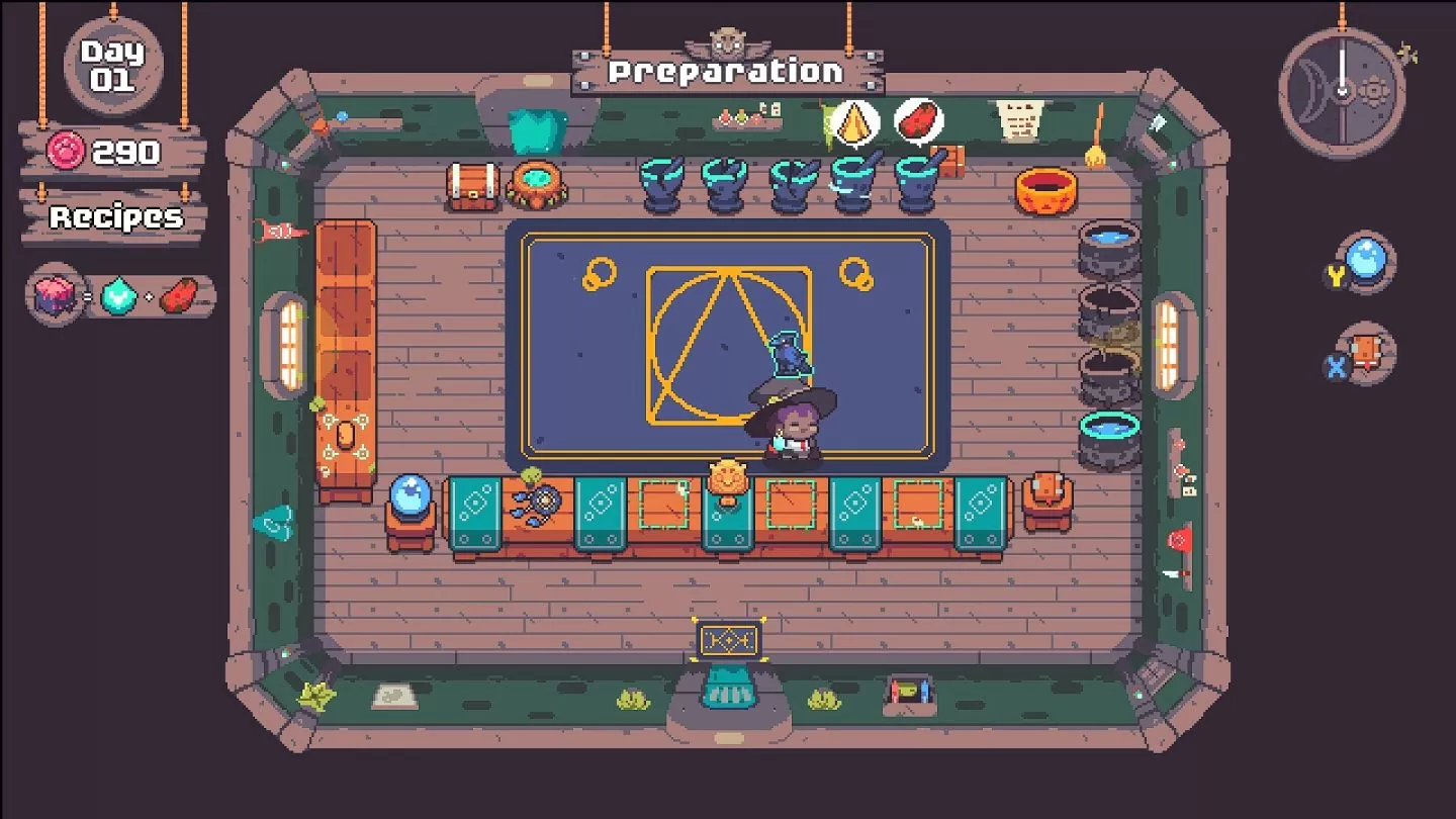 魔法生物製作模擬《Tiny Witch》發售日公開，用鍊金術製作迷宮需要的守衛怪物吧！