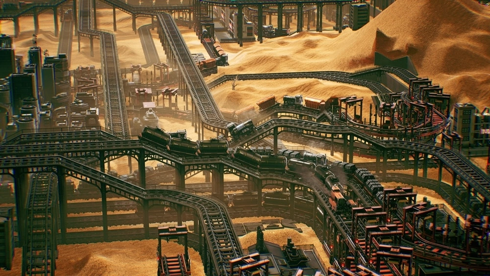 用鐵路建成工業王國！建造模擬遊戲《異星鐵路》將於2023年在Steam平台發售