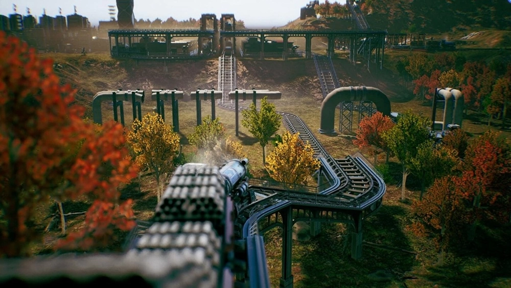 用鐵路建成工業王國！建造模擬遊戲《異星鐵路》將於2023年在Steam平台發售