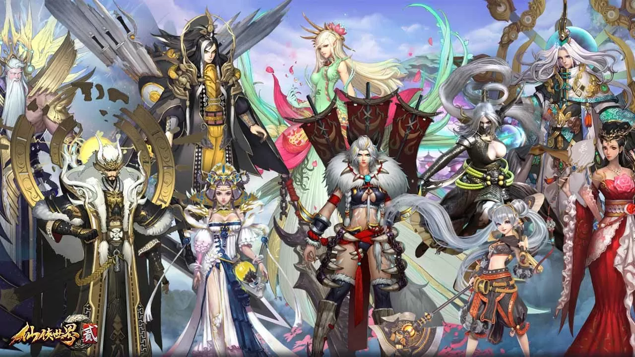 MMORPG《仙俠世界貳》公開遊戲捏臉系統及仙俠錄系統，恣意打造可仙可甜的面容