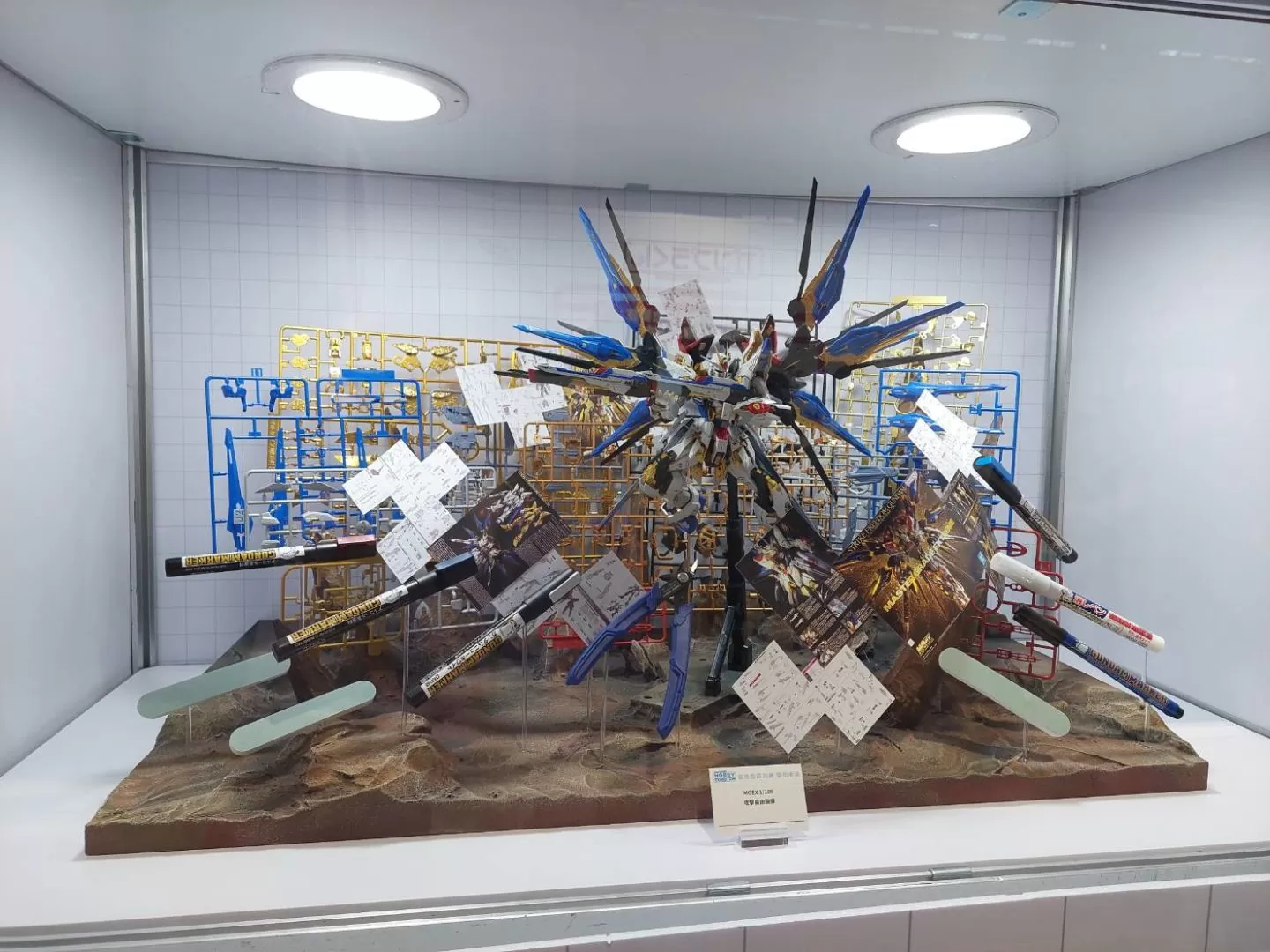 「萬代組裝模型巡迴特展」台北場直擊：《水星的魔女》系列機體一次展出、《假面騎士》平成騎士企劃氣勢恢弘！