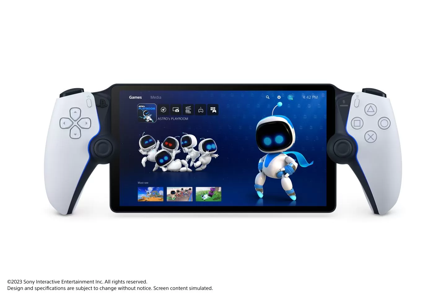 PlayStation第一款遙控遊玩專用裝置PlayStation Portal remote player 將於今年下半年上市！